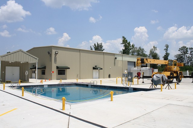 Our Facility with Underwater Test Pool