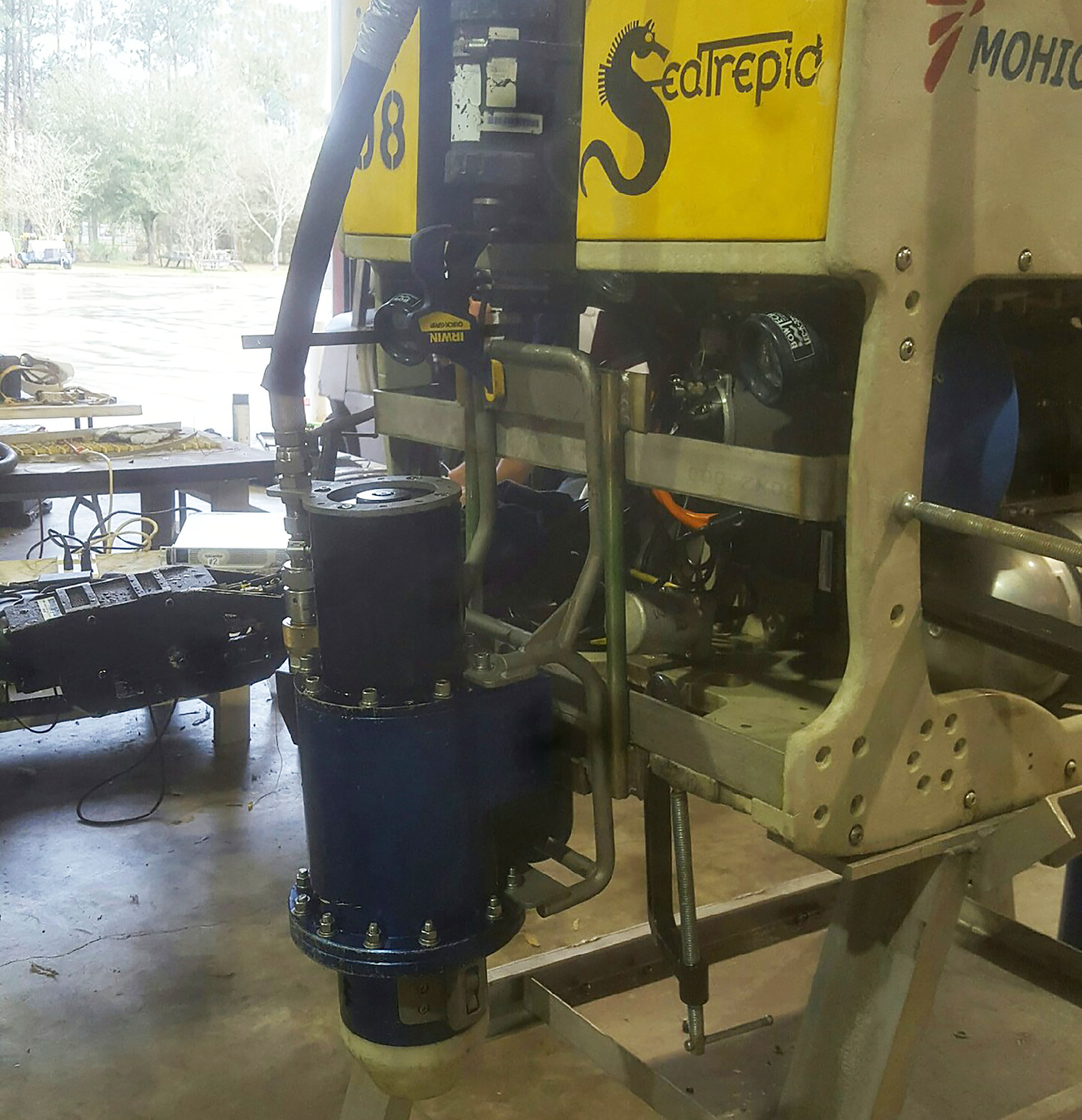 Mohican ROV with Electric Torque Tool Integration Testing